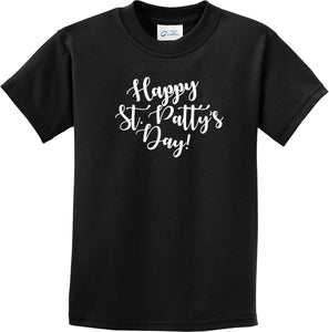St Patricks Day Happy St Pattys Day Kids T-shirt - Yoga Clothing for You