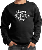 St Patricks Day Happy St Pattys Day Kids Sweatshirt - Yoga Clothing for You