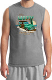 1946 Ford Woody Mens Sleeveless Shirt - Yoga Clothing for You