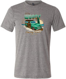 1946 Ford Woody Tri Blend T-Shirt - Yoga Clothing for You