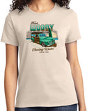 1946 Ford Woody Ladies Shirt - Yoga Clothing for You