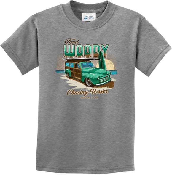1946 Ford Woody Kids T-shirt - Yoga Clothing for You