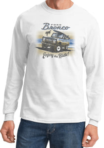 Ford Bronco Enjoy the Ride Long Sleeve Shirt - Yoga Clothing for You