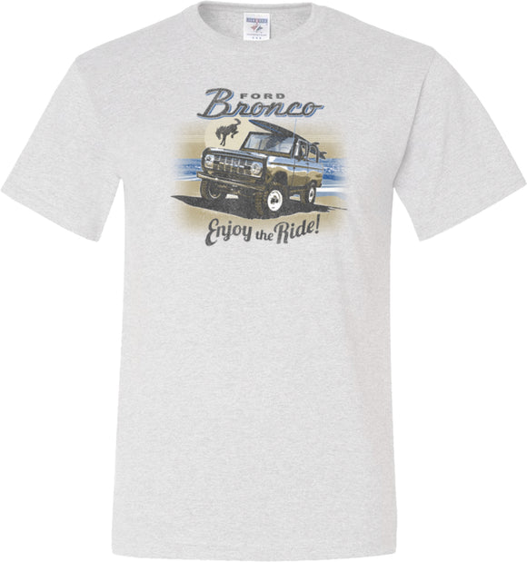 Ford Bronco Enjoy the Ride Tall T-shirt - Yoga Clothing for You