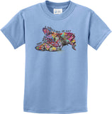 I Wish I Was My Sleepy Cat Kids T-shirt - Yoga Clothing for You