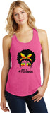 Mom Bun Rasta Melanin Womens Racerback Tank Top - Yoga Clothing for You