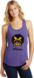 Mom Bun Rasta Melanin Womens Racerback Tank Top - Yoga Clothing for You
