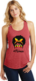 Mom Bun Rasta Melanin Womens Racerback Tank Top - Yoga Clothing for You