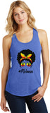 Mom Bun Rasta Melanin Womens Racerback Tank Top - Yoga Clothing for You