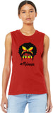 Mom Bun Rasta Melanin Womens Sleeveless Shirt - Yoga Clothing for You