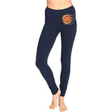 Ladies Sleeping Sun Cotton/Spandex Leggings - Yoga Clothing for You - 6