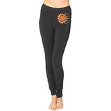 Ladies Sleeping Sun Cotton/Spandex Leggings - Yoga Clothing for You - 23