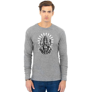 Men's Ganesh Eco Thermal Tee - Yoga Clothing for You