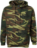 Mens Camo Fleece Hoodie - Yoga Clothing for You