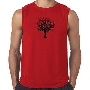 Mens "Tree of Life" Muscle Tee Shirt - Yoga Clothing for You - 5