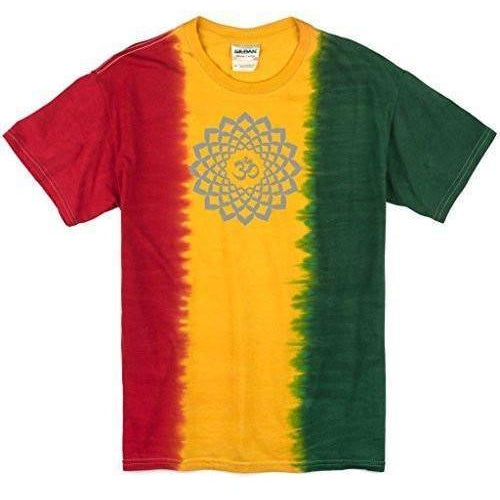 Mens Sahasrara Rasta Tie Dye T-Shirt - Yoga Clothing for You