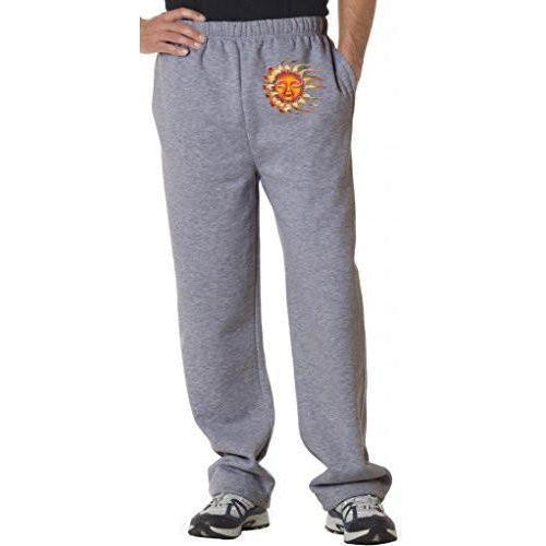Mens Sleeping Sun Sweatpants with Pockets - Hip Print - Yoga Clothing for You - 1