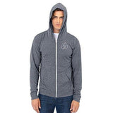 Men's Eco Hindu Patch Full Zip Hoodie - Yoga Clothing for You - 13