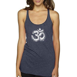 Womens Tie Dye OM Racerback Tank Top - Yoga Clothing for You - 3
