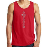 Mens 7 Chakras Cotton Tank Top Shirt - Yoga Clothing for You - 3