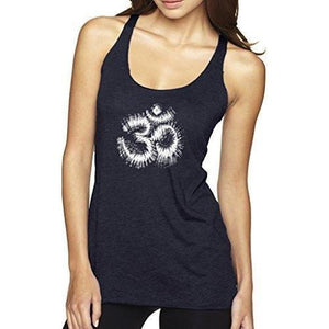 Womens Tie Dye OM Racerback Tank Top - Yoga Clothing for You - 5