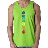 Mens Floral 7 Chakras Tank Top - Yoga Clothing for You - 5