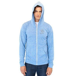 Men's Eco Hindu Patch Full Zip Hoodie - Yoga Clothing for You - 6