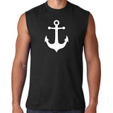 Mens Anchor Muscle Tee Shirt - Yoga Clothing for You - 3