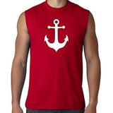 Mens Anchor Muscle Tee Shirt - Yoga Clothing for You - 5