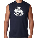 Mens Peace Now Sleeveless Muscle Tee Shirt - Yoga Clothing for You - 4