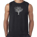 Mens "Tree of Life" Muscle Tee Shirt - Yoga Clothing for You - 1