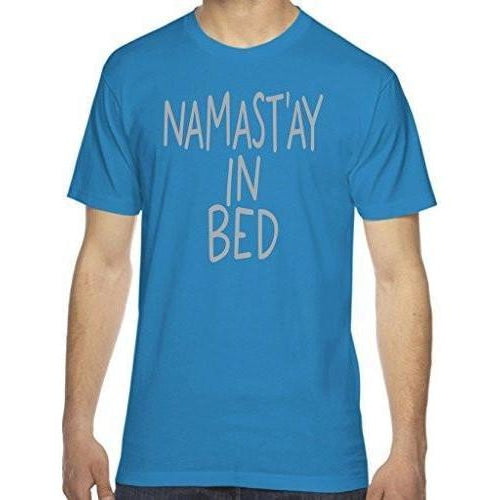 Men's Namast'ay in Bed T-shirt - Yoga Clothing for You