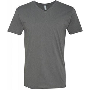 Mens Fitted Cotton V-neck Tee Shirt - Yoga Clothing for You - 3