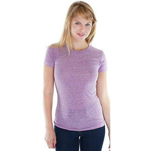 Ladies Triblend Old School Gym Tee - Yoga Clothing for You