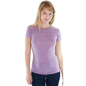 Ladies Triblend Old School Gym Tee - Yoga Clothing for You