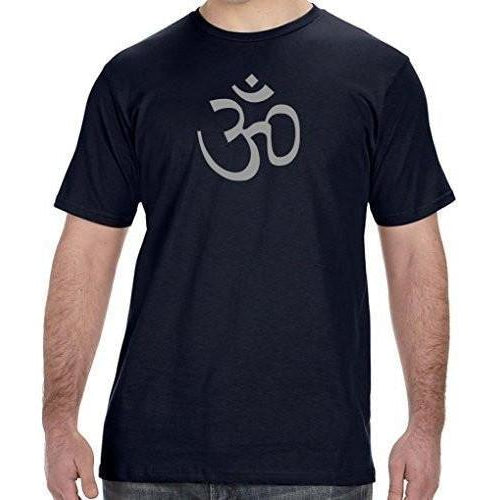 Mens Aum OM Symbol Organic Tee Shirt - Yoga Clothing for You - 1