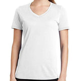 Womens V-neck Tee Shirt - Yoga Clothing for You - 10