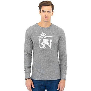 Men's Tibet OM Eco Thermal Tee - Yoga Clothing for You - 4