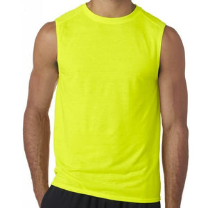 Mens Moisture-wicking Muscle Tank Top Shirt - Yoga Clothing for You - 2