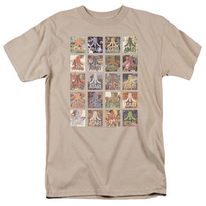 Atari Boys T-Shirt 20 Games Collection Sand Tee - Yoga Clothing for You