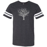 Mens Tree of Life Striped Tee Shirt - Yoga Clothing for You - 3