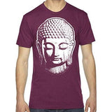 Mens Big Buddha Head Lighweight Tee Shirt - Yoga Clothing for You - 5