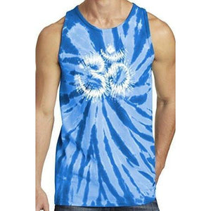 Mens Tie Dye OM Tank Top - Yoga Clothing for You - 7