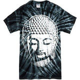 Mens Big Buddha Head Tie Dye Tee Shirt - Yoga Clothing for You - 3
