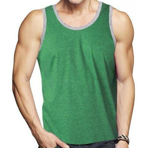 Mens Lightweight Heathered Tank Top - Yoga Clothing for You - 4