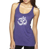 Womens Tie Dye OM Racerback Tank Top - Yoga Clothing for You - 9