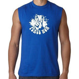 Mens Peace Now Sleeveless Muscle Tee Shirt - Yoga Clothing for You - 6