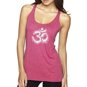 Womens Tie Dye OM Racerback Tank Top - Yoga Clothing for You - 6