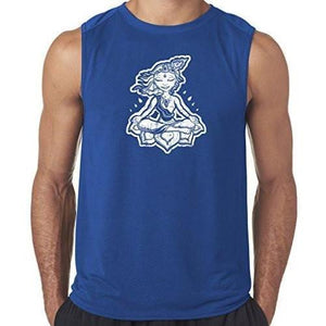 Mens "Krishna" Muscle Tank Top Shirt - Yoga Clothing for You - 6