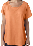 Womens TriBlend Dolman Tee Shirt - Yoga Clothing for You